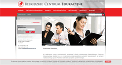 Desktop Screenshot of centrumedukacyjne.eu